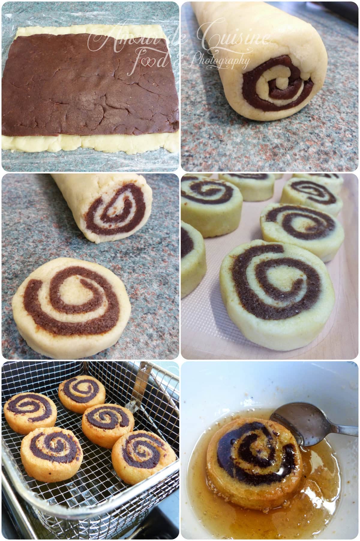preparation du makrout roule frit aux dattes