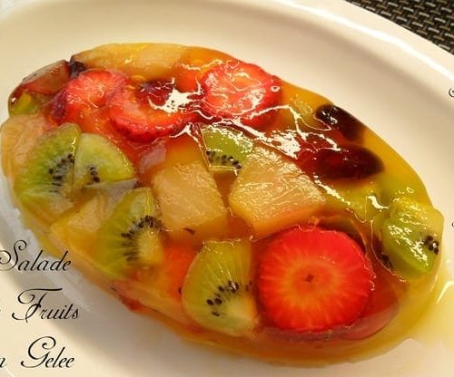 Salade De Fruits En Gelee Amour De Cuisine