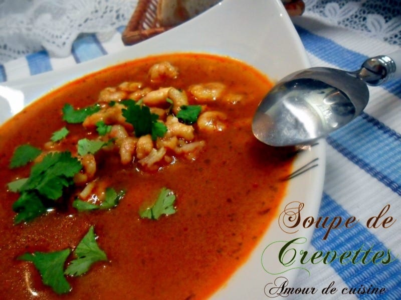 soupe de crevettes facile