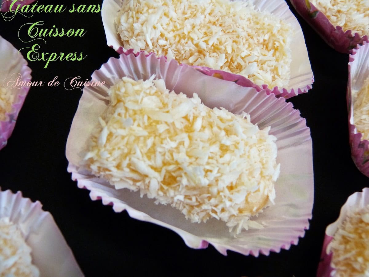 gateau algerien, gateau sans cuisson