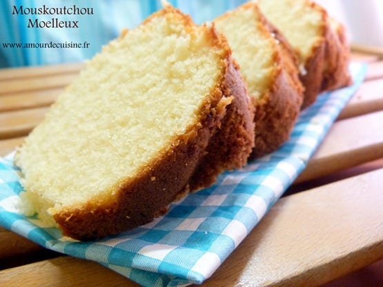 Gateau mousseline ou le chiffon cake