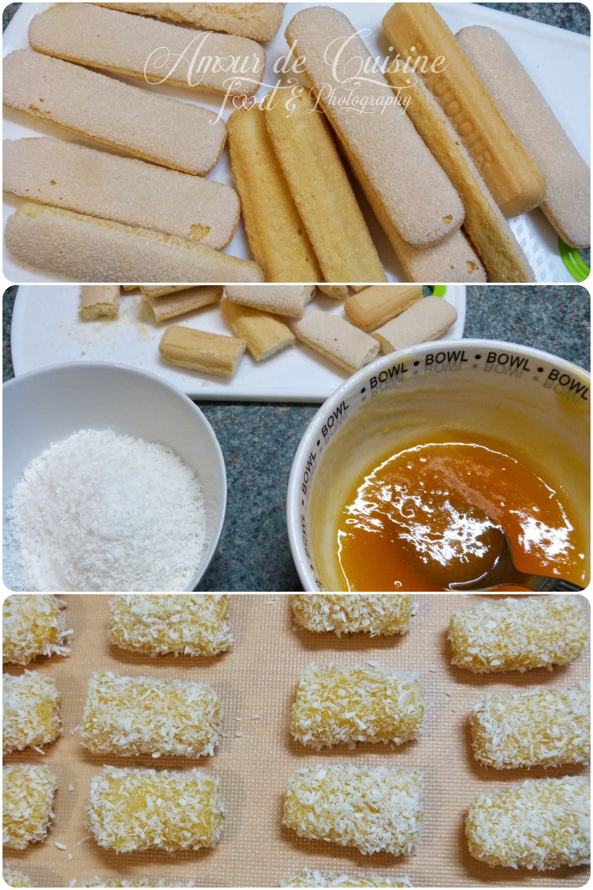 preparation du gateau sans cuisson