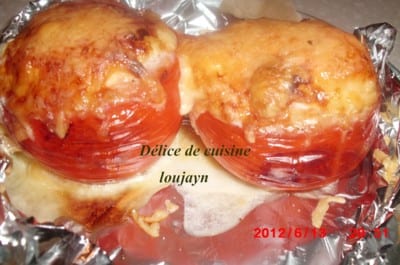 Blog de loujayn :délice de cuisine, Tomate farcie