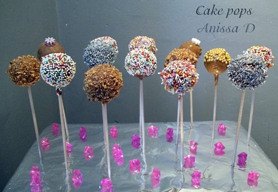 cake pops gateaux secs