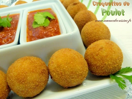 Croquettes de poulet faciles en boulettes