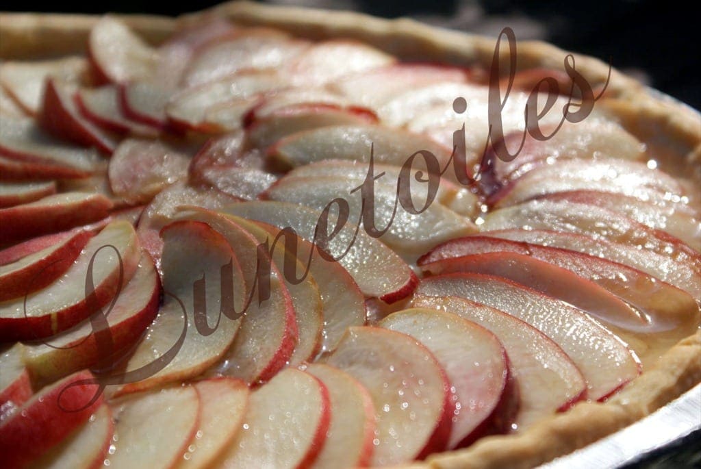 recette de la tarte aux nectarine