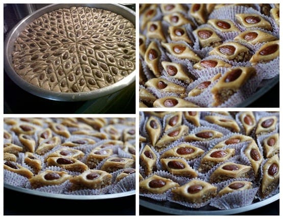 baklawa aux amandes