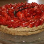 tarte aux fraises à la creme