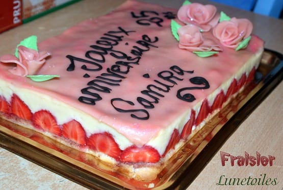 Le Fraisier Amour De Cuisine