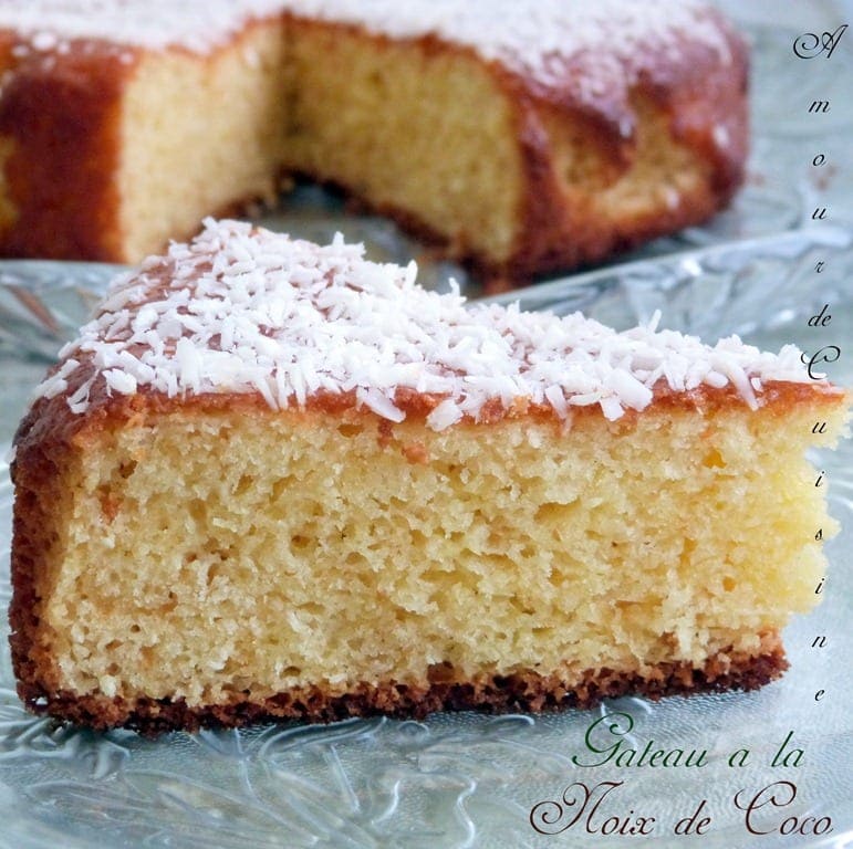 gateau a la noix de coco