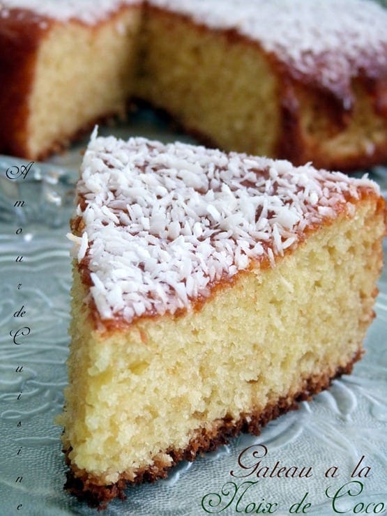 gateau a la noix de coco