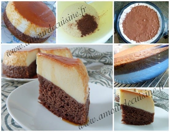 gâteau impossible le chocoflan