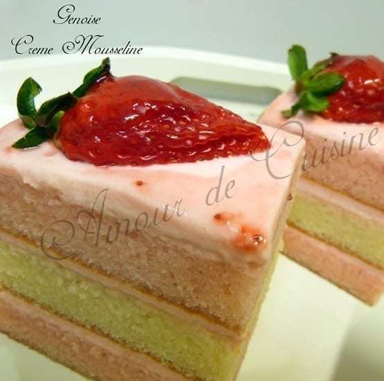 genoise a la creme mousseline 121