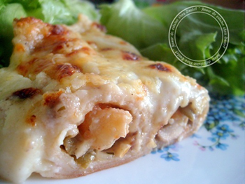 crepes farcies aux crevettes