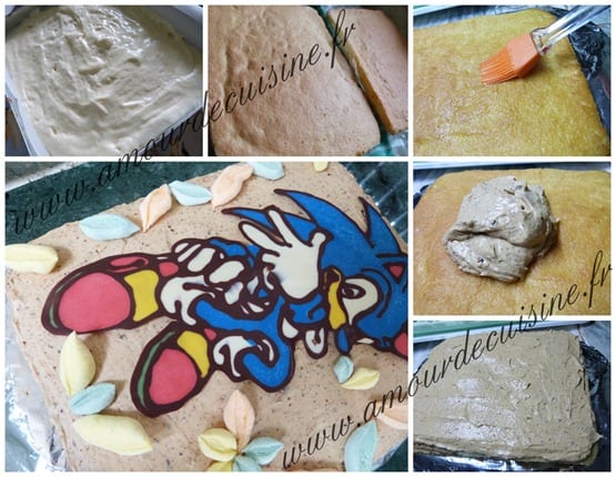 Gateau D Anniversaire Sonic Pour Garcon Amour De Cuisine