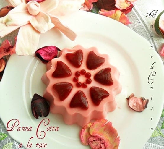 panna cotta a la rose 1