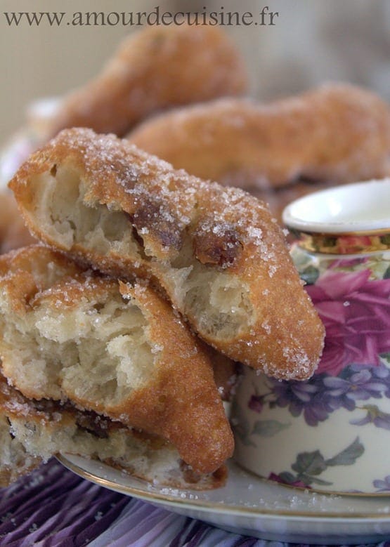 beignets aux raisins secs, sfenj algerien