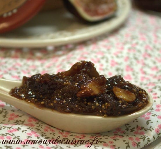 confiture de figues aux amandes