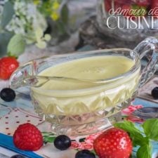 Crème anglaise maison facile et onctueuse
