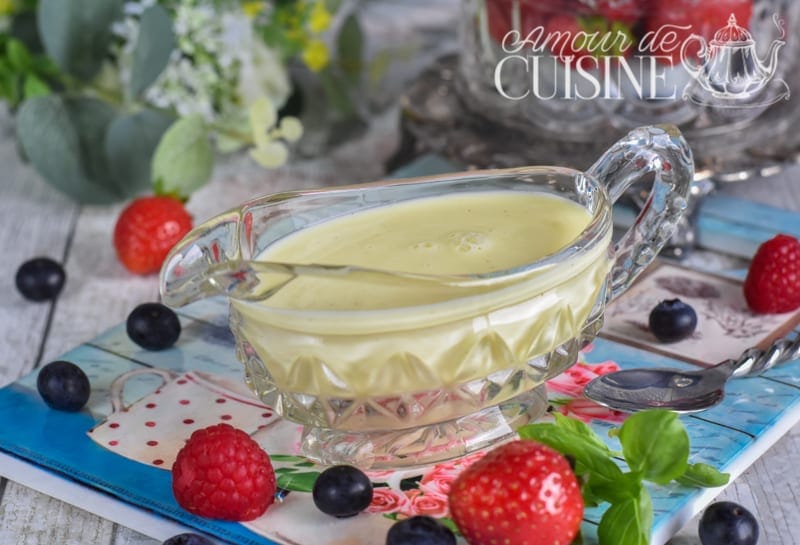 Recette creme anglaise facile