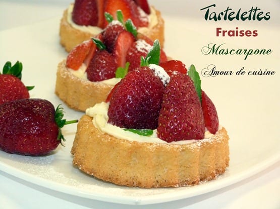 tartelettes aux fraises