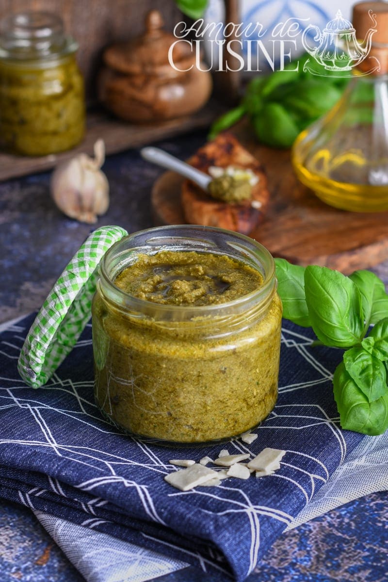 pesto au basilic maison