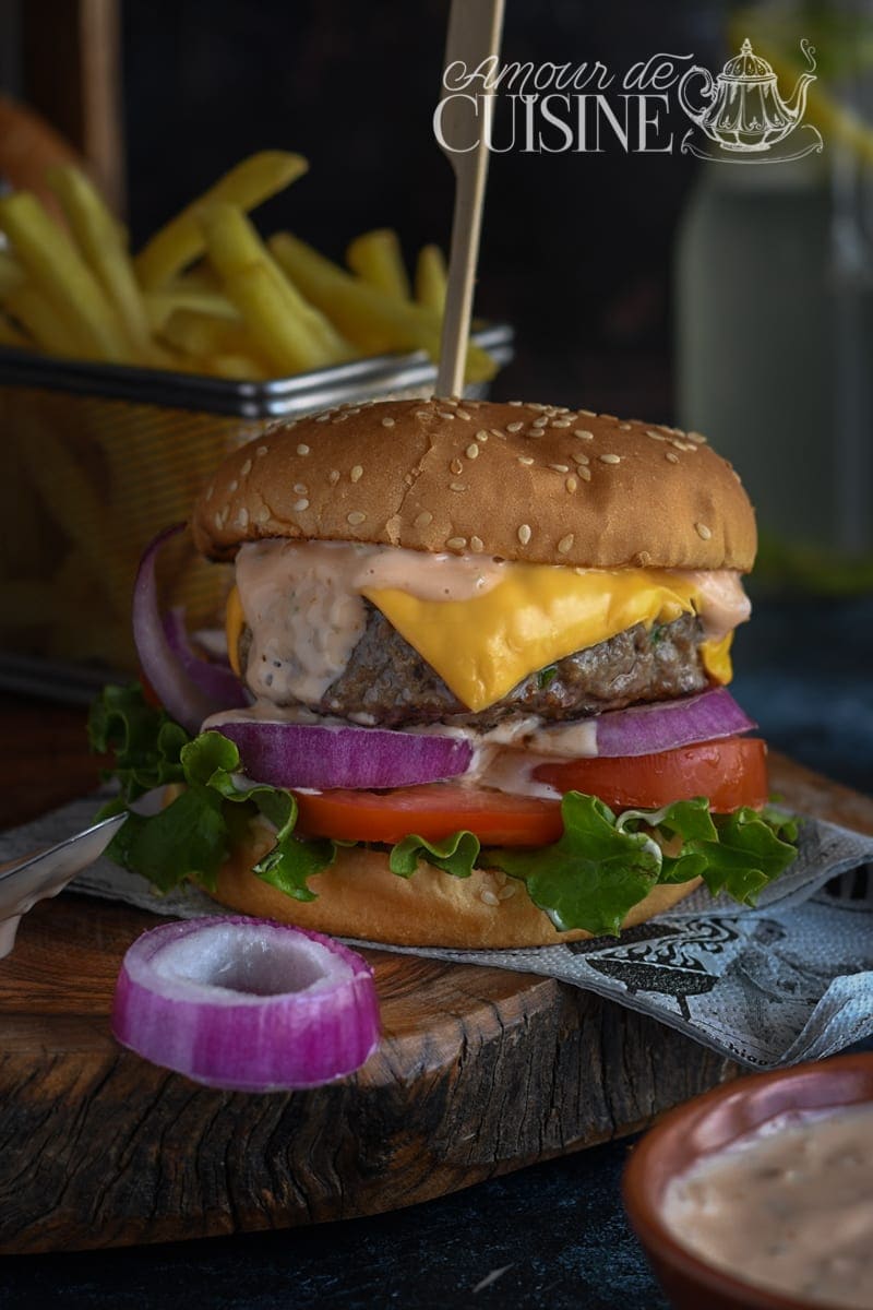 recette facile du burger fait maison