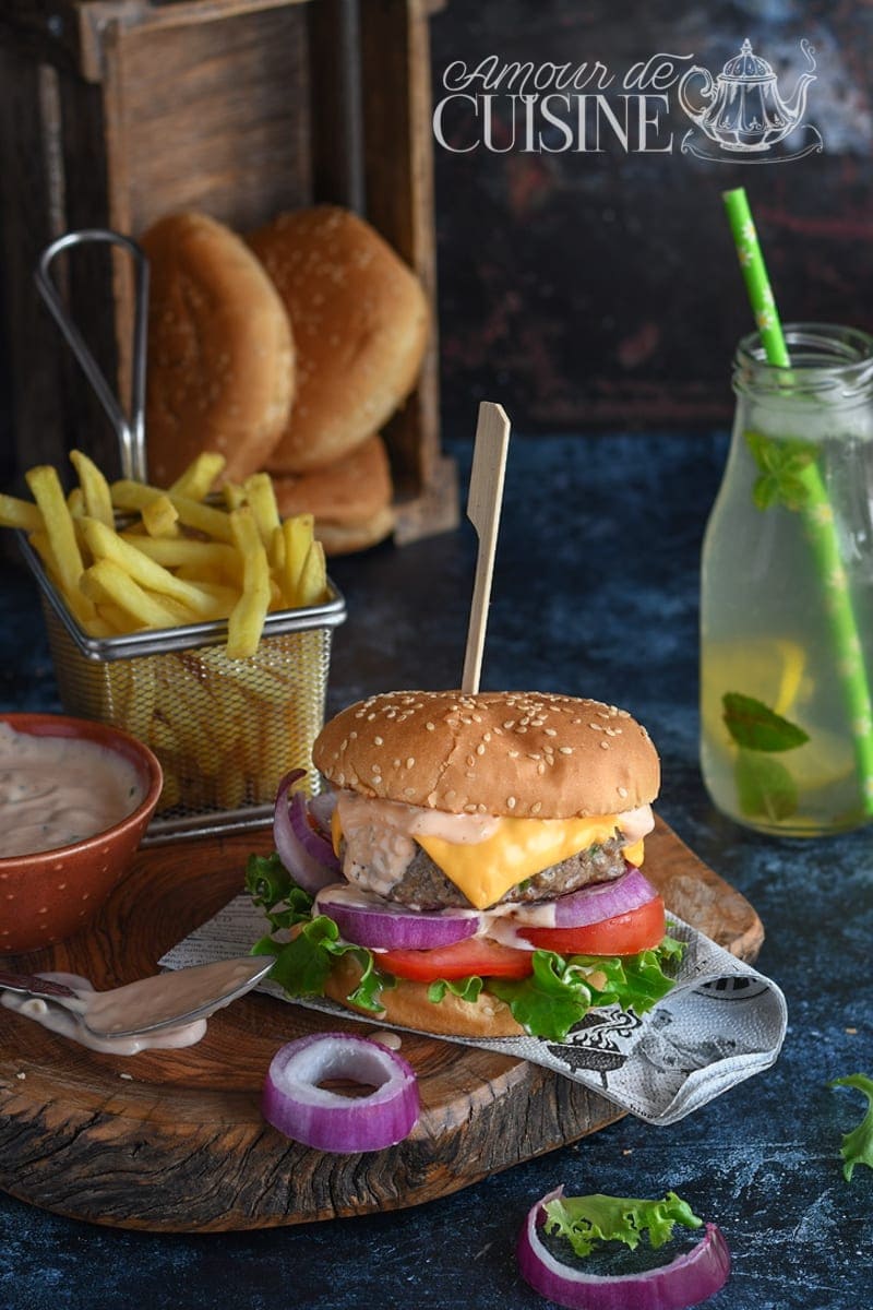 recette facile du burger fait maison