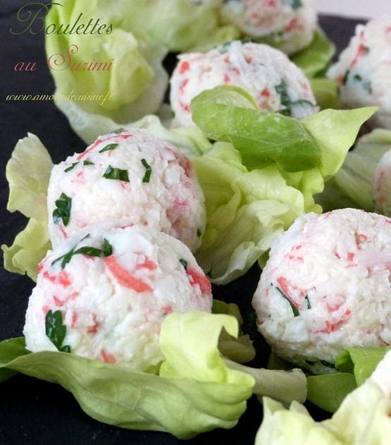 boulettes au surimi