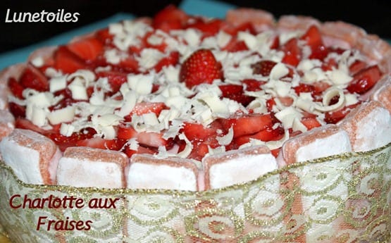 Charlotte aux fraises