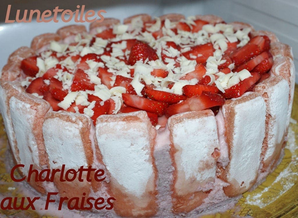 Charlotte aux fraises