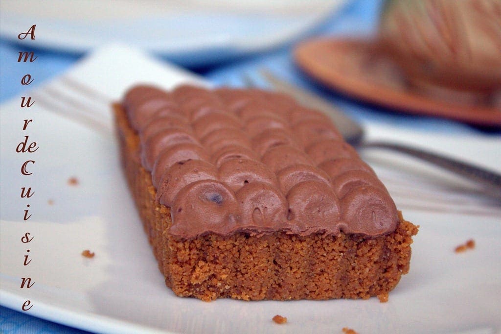 tartelettes au chocolat style cheesecake