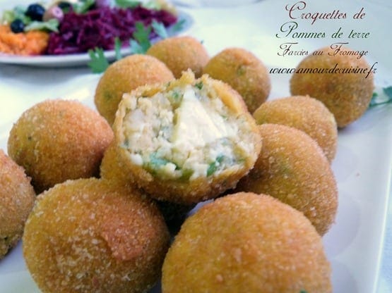 Croquettes De Pommes De Terre Farcies Au Fromage Amour De Cuisine