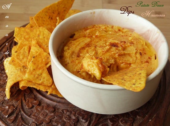 dips patate douce houmous houmous de patate douce