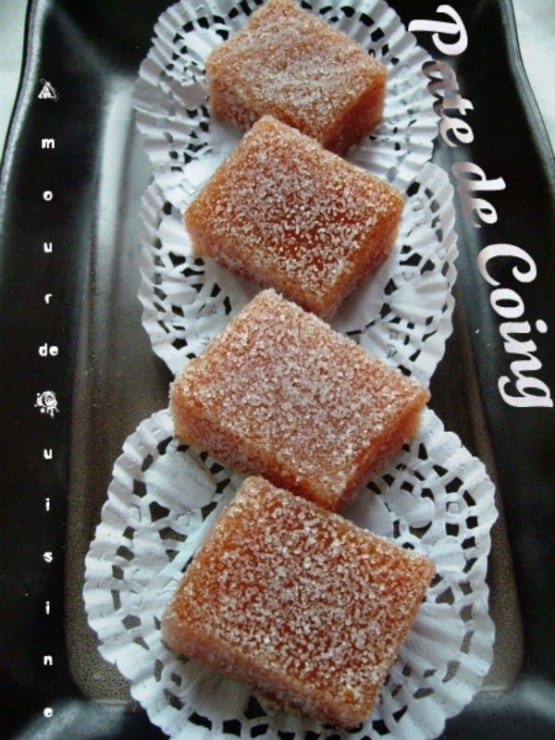 recette de pate de coing pate de coing maison
