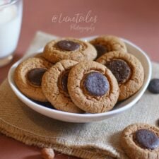 petits gâteaux chocolat praliné croustillants fondants