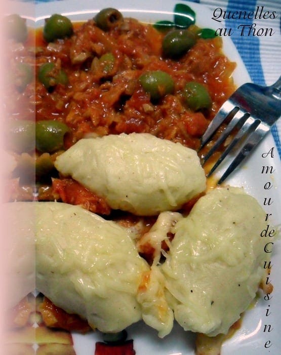 quenelles – quenelles au thon