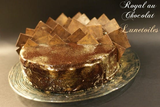 royal au chocolat, gateau au chocolat pour noel Royal au chocolat ou trianon