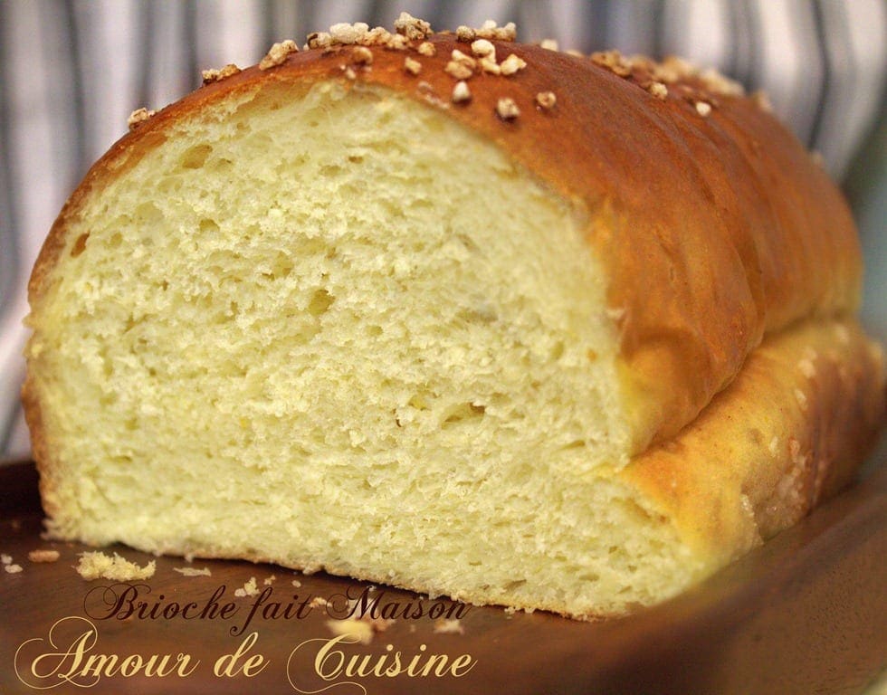 Brioche à mie filante trés moelleuse