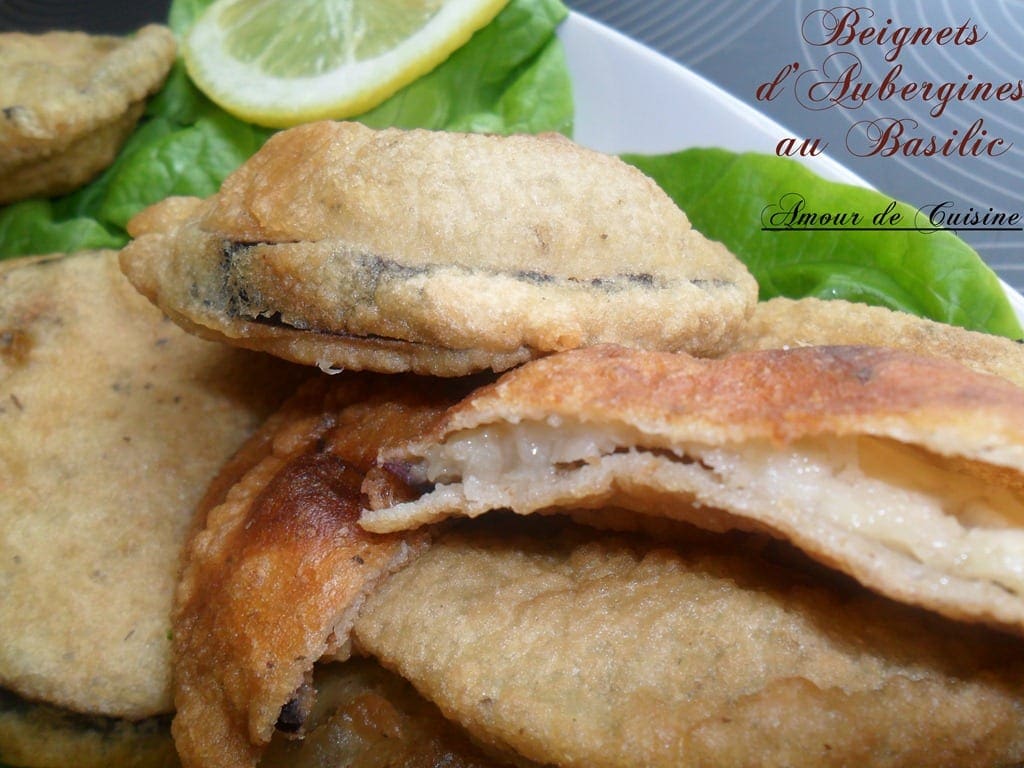 Recette des beignets d'aubergine faciles