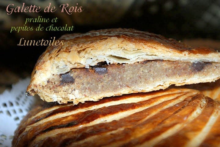 Galette des rois praline chocolat