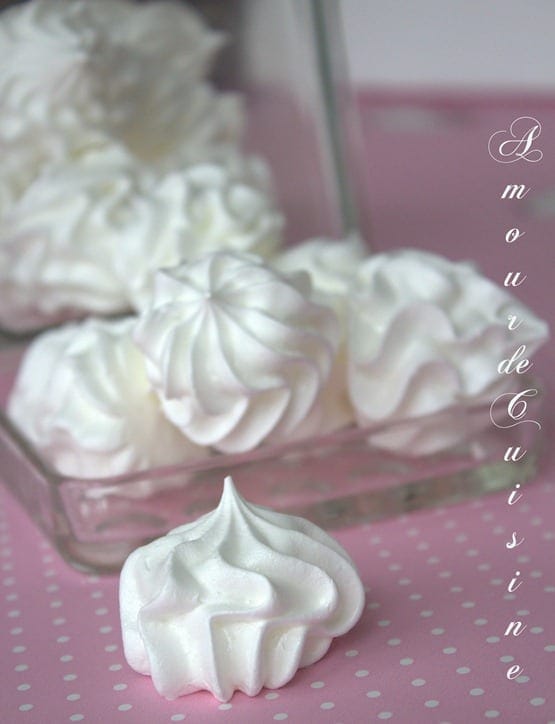 recette Meringue à l'ancienne facile