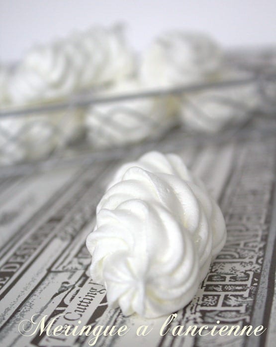 Meringue a l'ancienne recette très facile Meringue a l'ancienne recette très facile