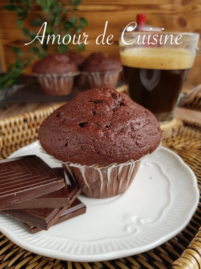 Cupcakes chocolatées en caissettes Recette