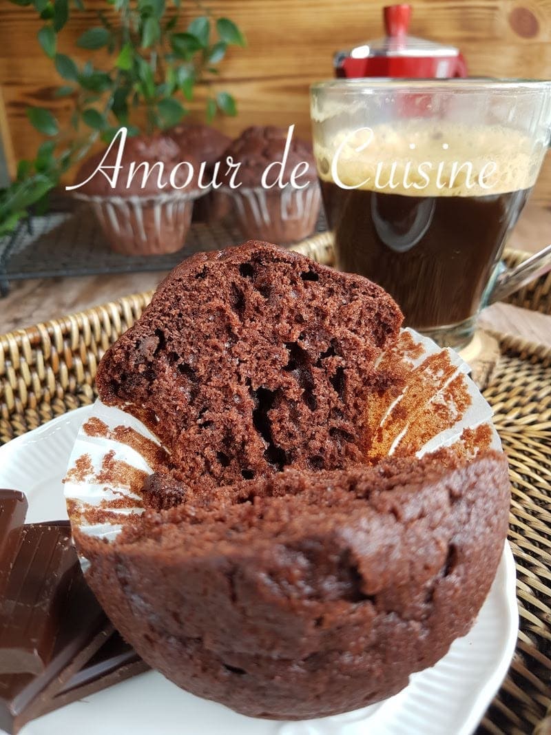 muffins au chocolat extra moelleux