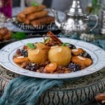 tajine hlou aux pommes sans viande