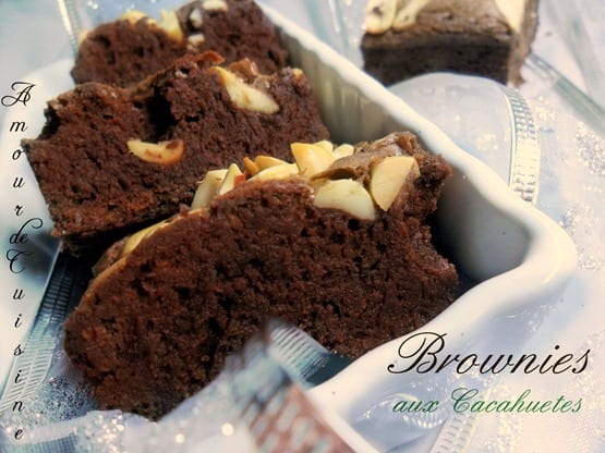 brownie aux cacahuetes