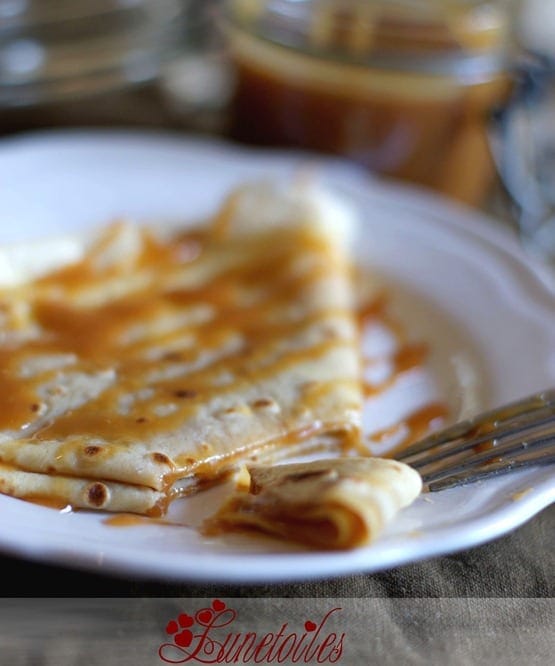 crêpes au caramel au beurre salé