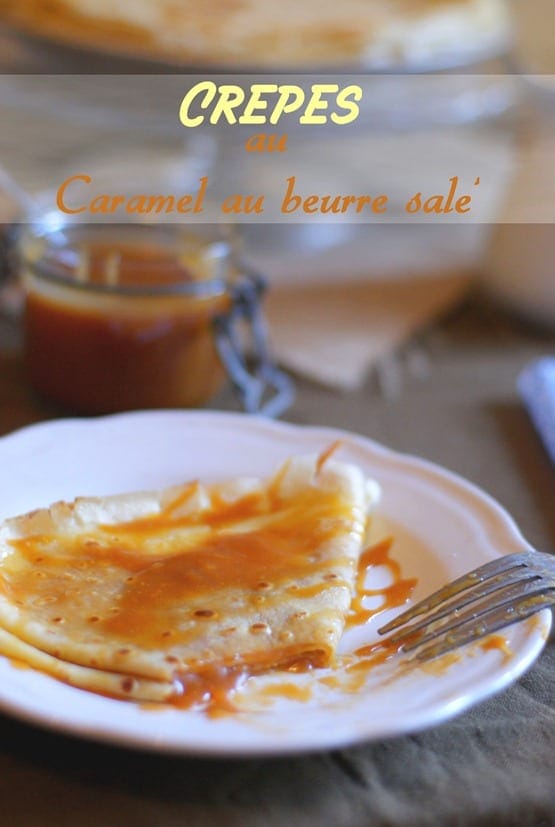 crêpes au caramel au beurre salé