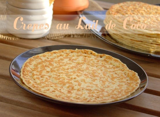 crêpes au lait de coco